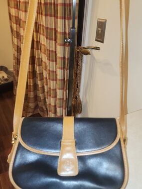 vintage Céline Triomphe logo crossbody bag